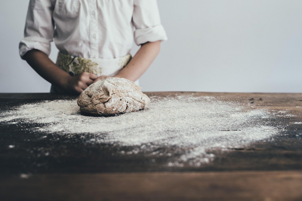 kneading dough